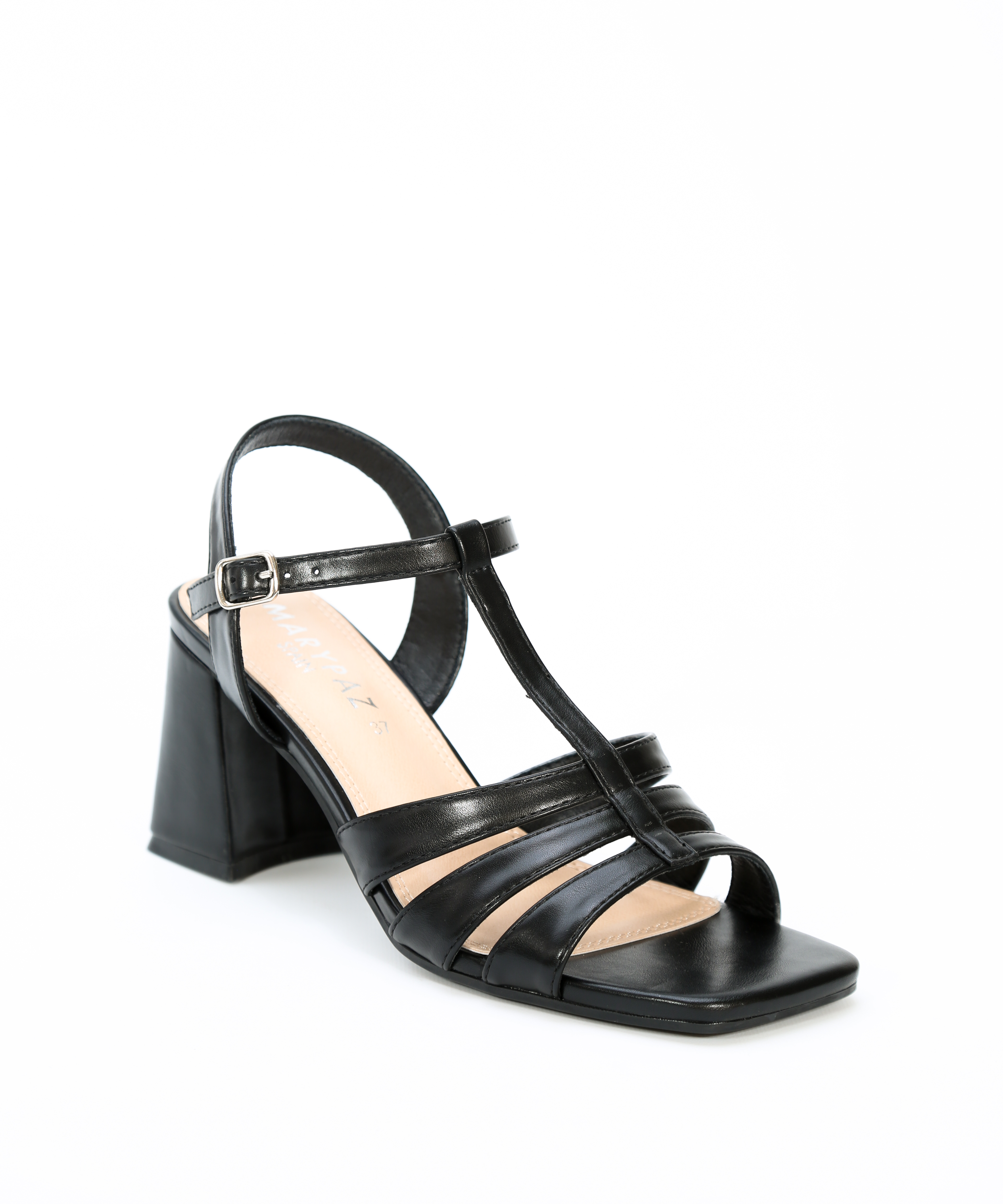 Sandalia tac&oacute;n medio image number null